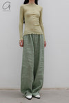 BASERANGE Pants TRDO-SL-AU23 El Salvador Green